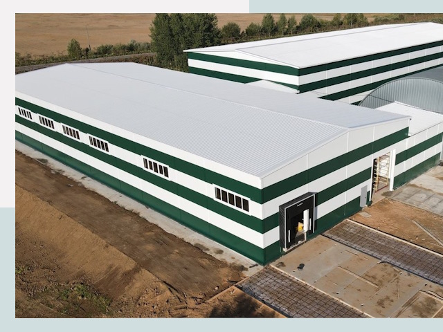 Строительство овощехранилищ в Октябрьском