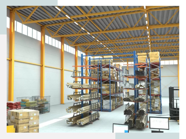 Типовые ангары в Октябрьском