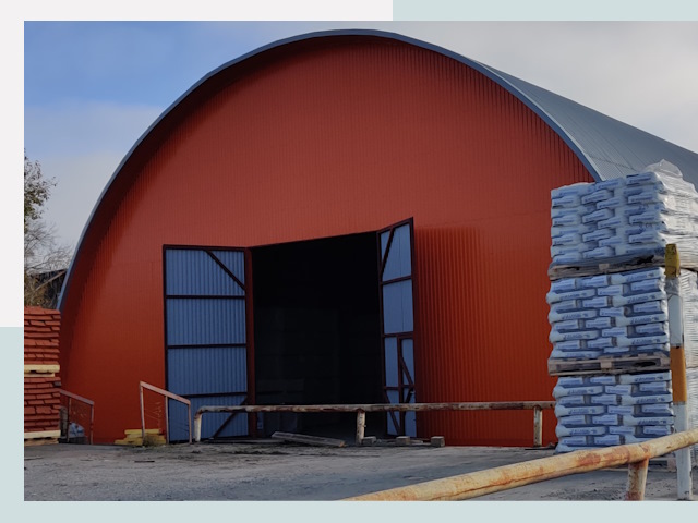 Полукруглые ангары по цене от 621 руб. в Октябрьский