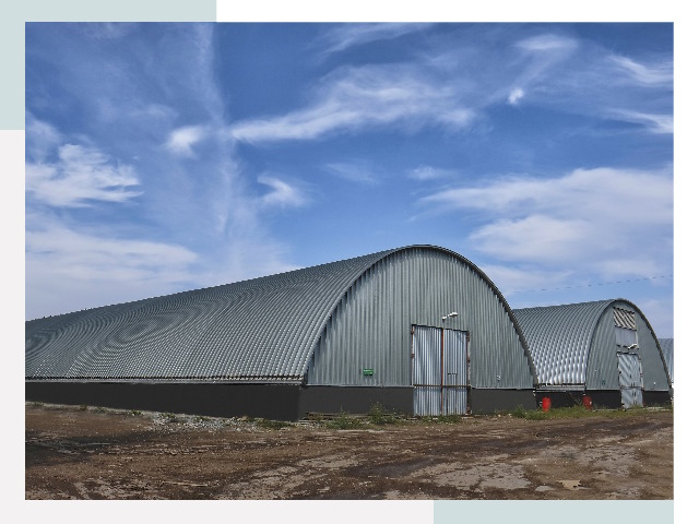 Сборные ангары в Октябрьском