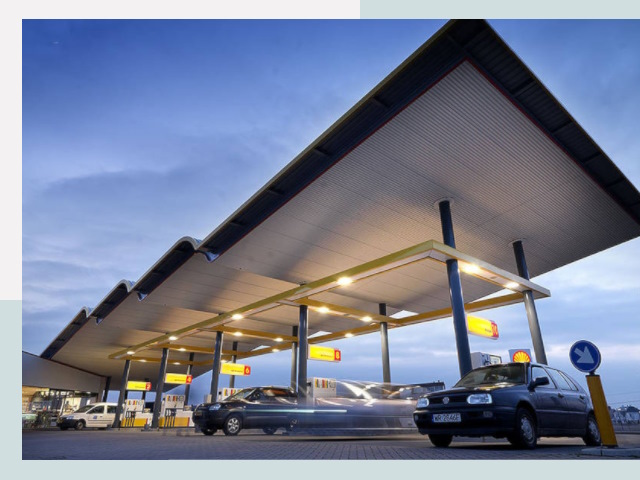 Навесы для АЗС в Октябрьский от 621 руб. - Защита и комфорт