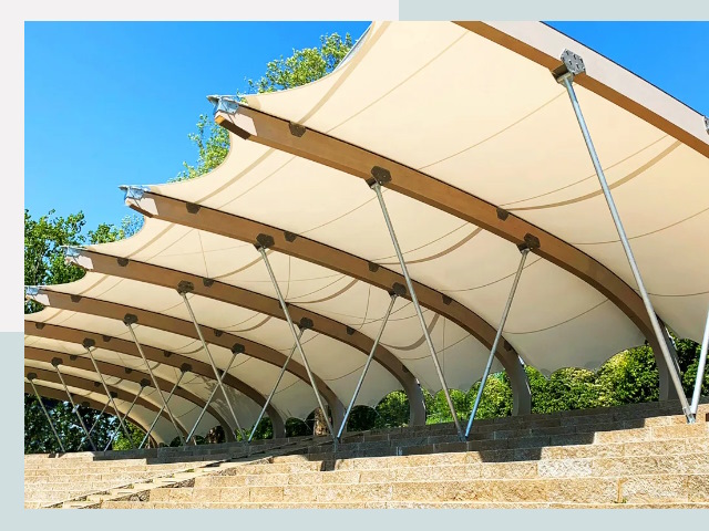 Мембранные конструкции в Октябрьский от 621 руб. за м2