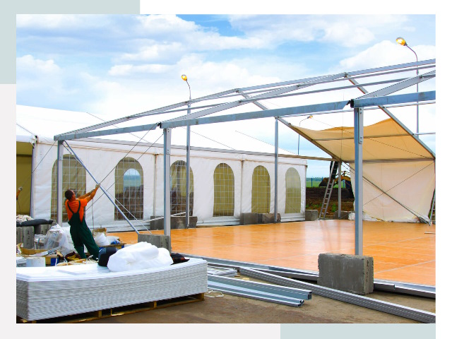 Быстро сборные шатры в Октябрьском