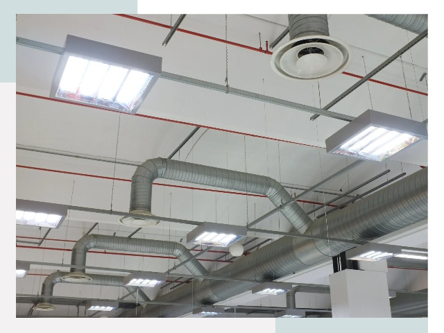Вентиляция ангаров в Октябрьском
