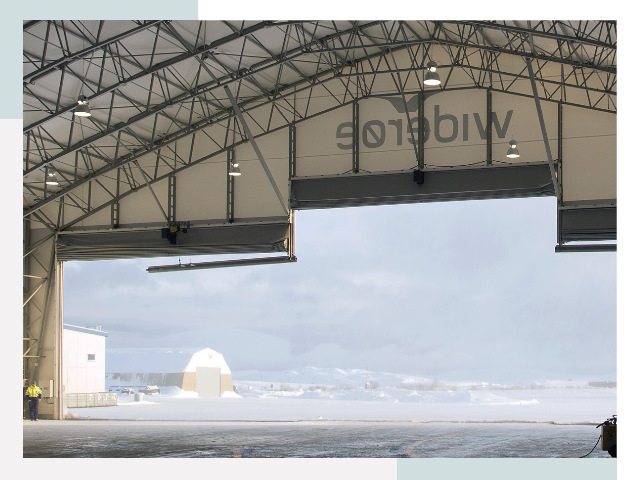 Ворота для ангаров в Октябрьском