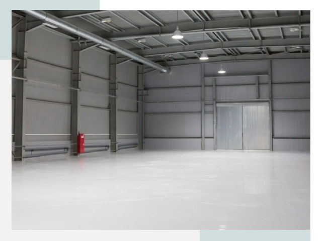 Полы для ангаров в Октябрьском