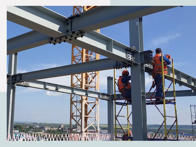 Монтаж металлоконструкций в Октябрьском