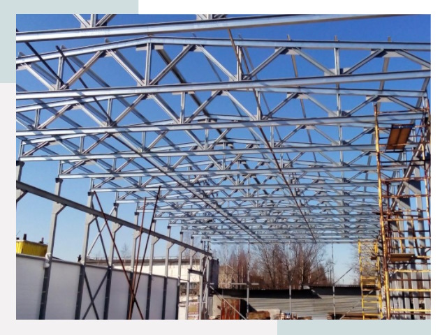 Металлокаркасы для складов в Октябрьском