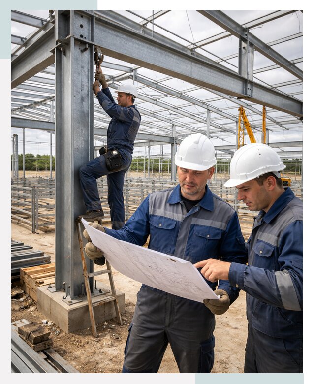 Строим животноводческие комплексы в Октябрьском от 6732 р. | СтальСтрой-Ктб