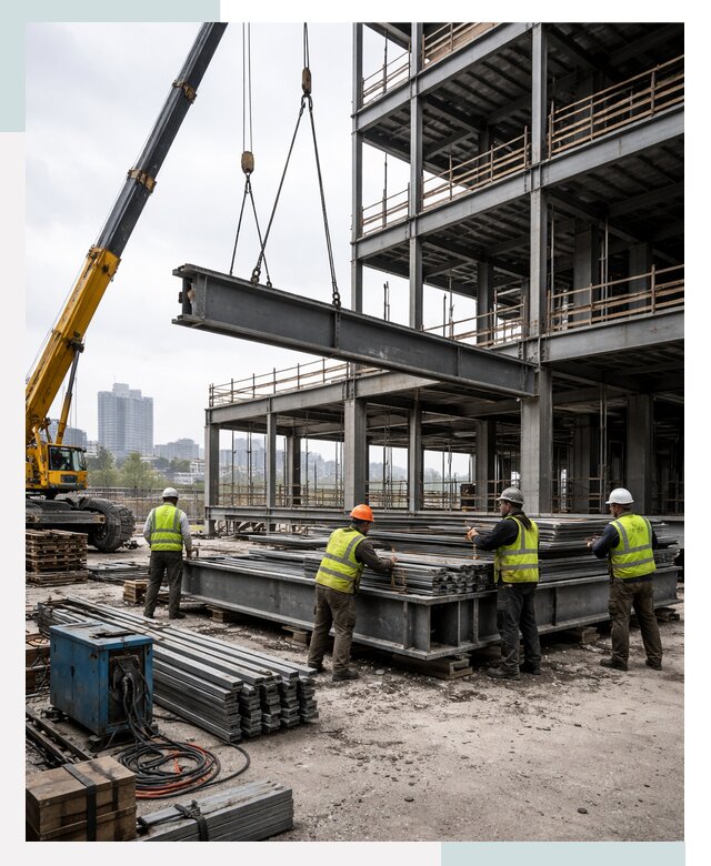 Строительство торгово-офисных зданий в Октябрьском от 46607 р.| СтальСтрой-Ктб