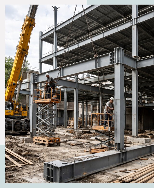 Строительство торгово-офисных зданий под ключ в Октябрьском